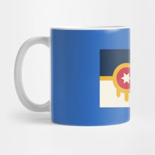 Tulsa Flag Art Mug